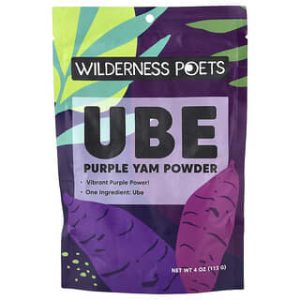 Wilderness Poets LLC, Ube Purple Yam Powder, 4 oz (113 g)