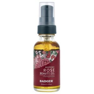 Badger, Rose Beauty Oil + Pomegranate, 1 fl oz (29.6 ml)