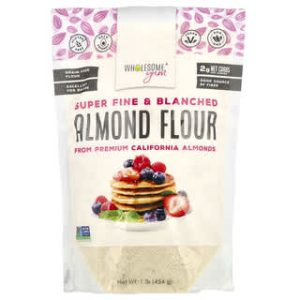 Wholesome Yum, Super Fine & Blanched Almond Flour, 1 lb (454 g)
