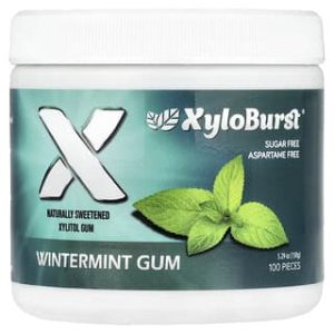 Xyloburst, Xylitol Gum, Wintermint, 100 Pieces, 5.29 oz (150 g)