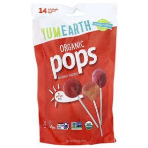 YumEarth, Organic Pops, Assorted, 14 Individually Wrapped Pops, 3.1 oz (87 g)